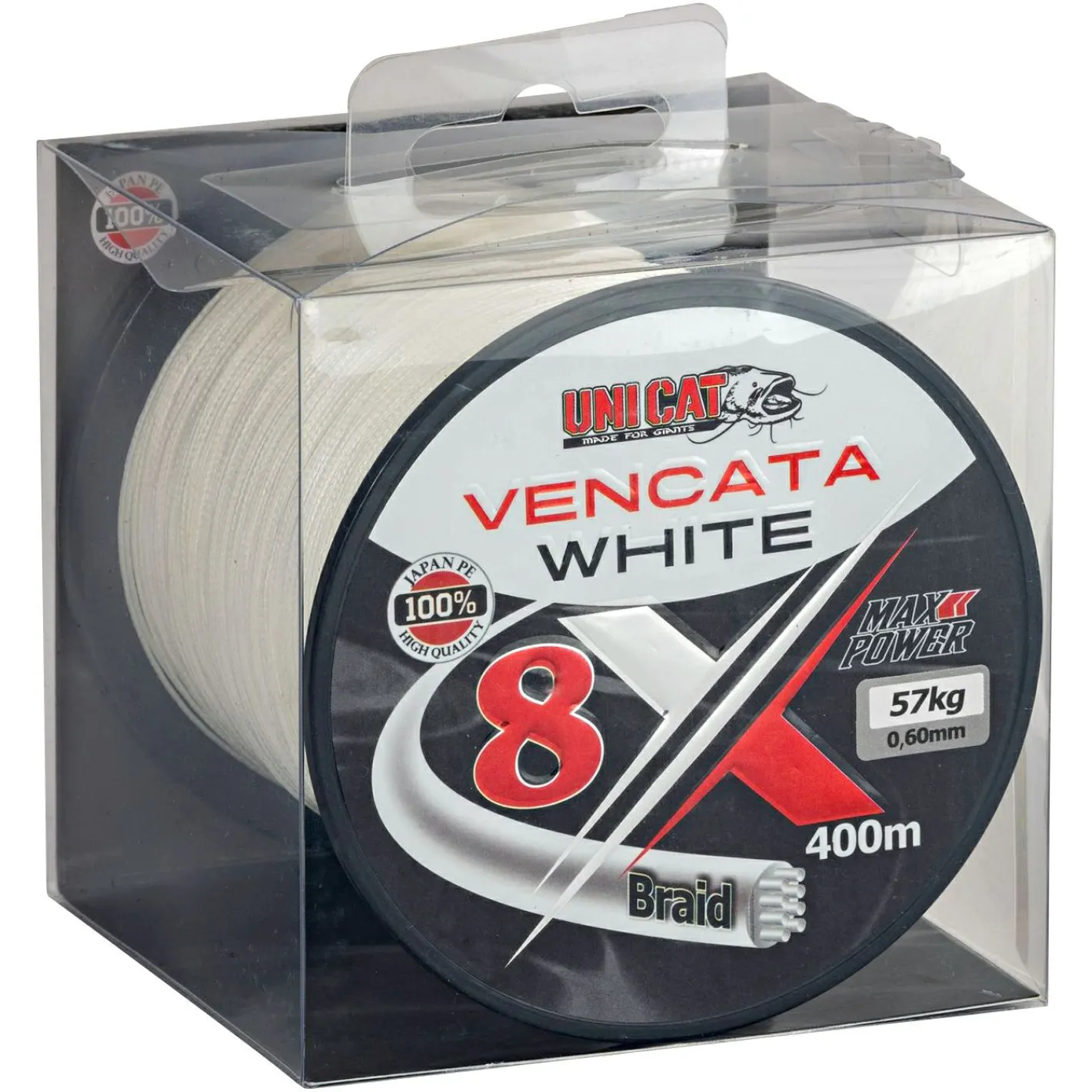 Clearance Uni Cat 8x Vencata White (400 m)