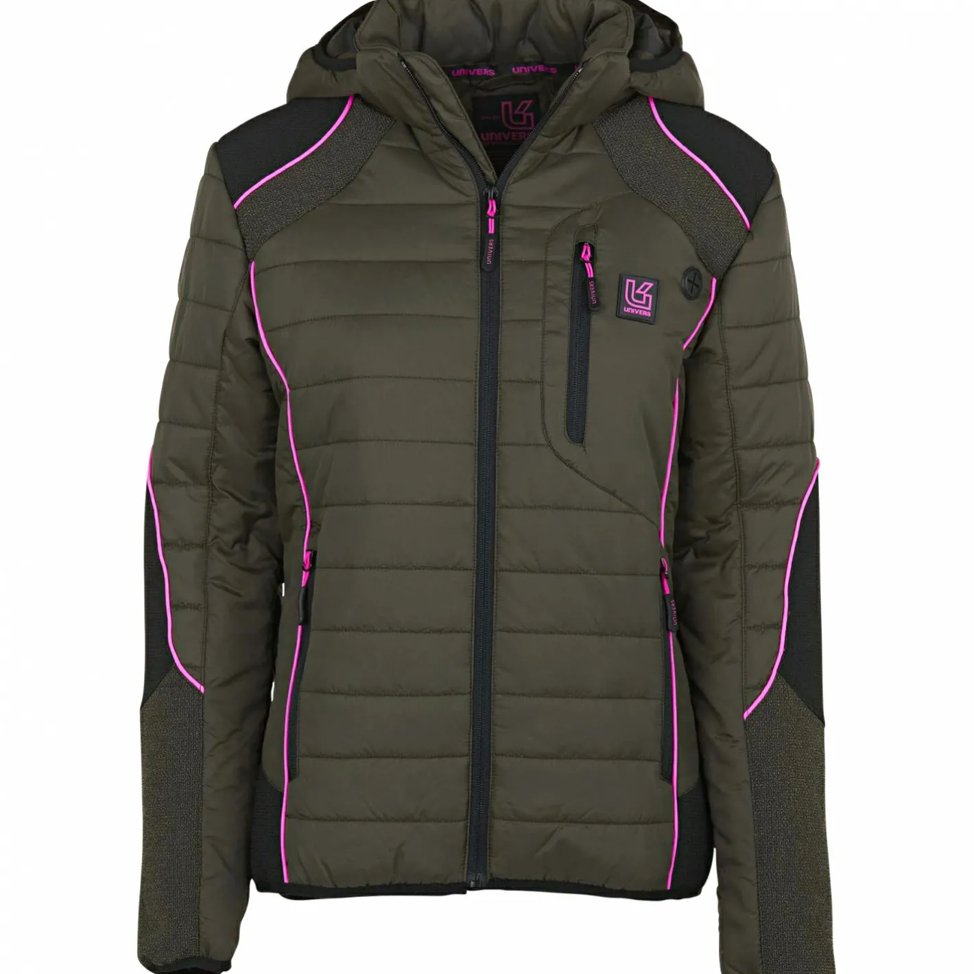 Online Univers Dolomit Hunting Jacket Damen (Oliv/Pink)