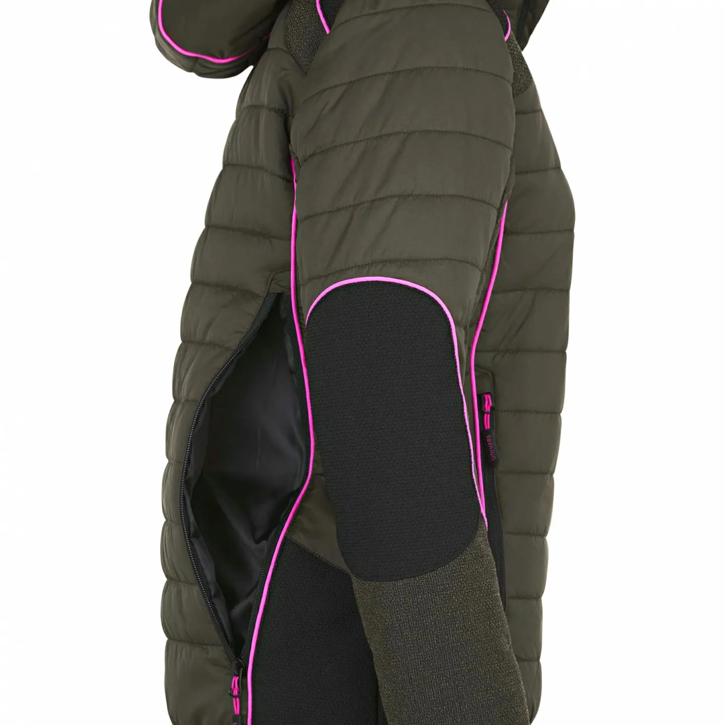 Online Univers Dolomit Hunting Jacket Damen (Oliv/Pink)