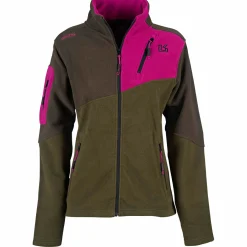New Univers Lynx Fleece Hunting Jacket Damen (Oliv/Pink)