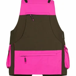 Univers Damen Angeljacken & -Westen<Microfiber U-Tex Hunting Vest Damen (Oliv/Pink)