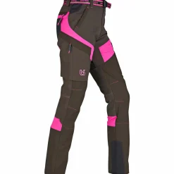 Univers Damen Angelhosen<Poggibonsi Hunting Trousers Damen (Oliv/Pink)