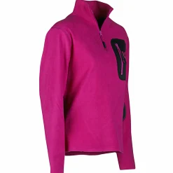 Univers Damen Angeljacken & -Westen<Spinale Fleece Mock-Neck Damen (Pink/Schwarz)