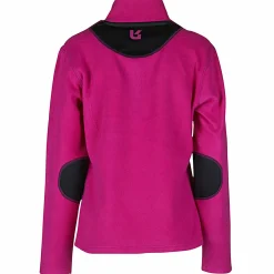 Univers Damen Angeljacken & -Westen<Spinale Fleece Mock-Neck Damen (Pink/Schwarz)