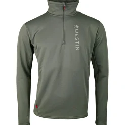 Westin Angelpullover & -Strickjacken<Energy Midlayer 1/2 Zip Herren (Dark Sage)