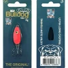 Westin Blinker|Raubfischangeln Kunstköder<Forellenköder Bulldog Mini (Black/Red)