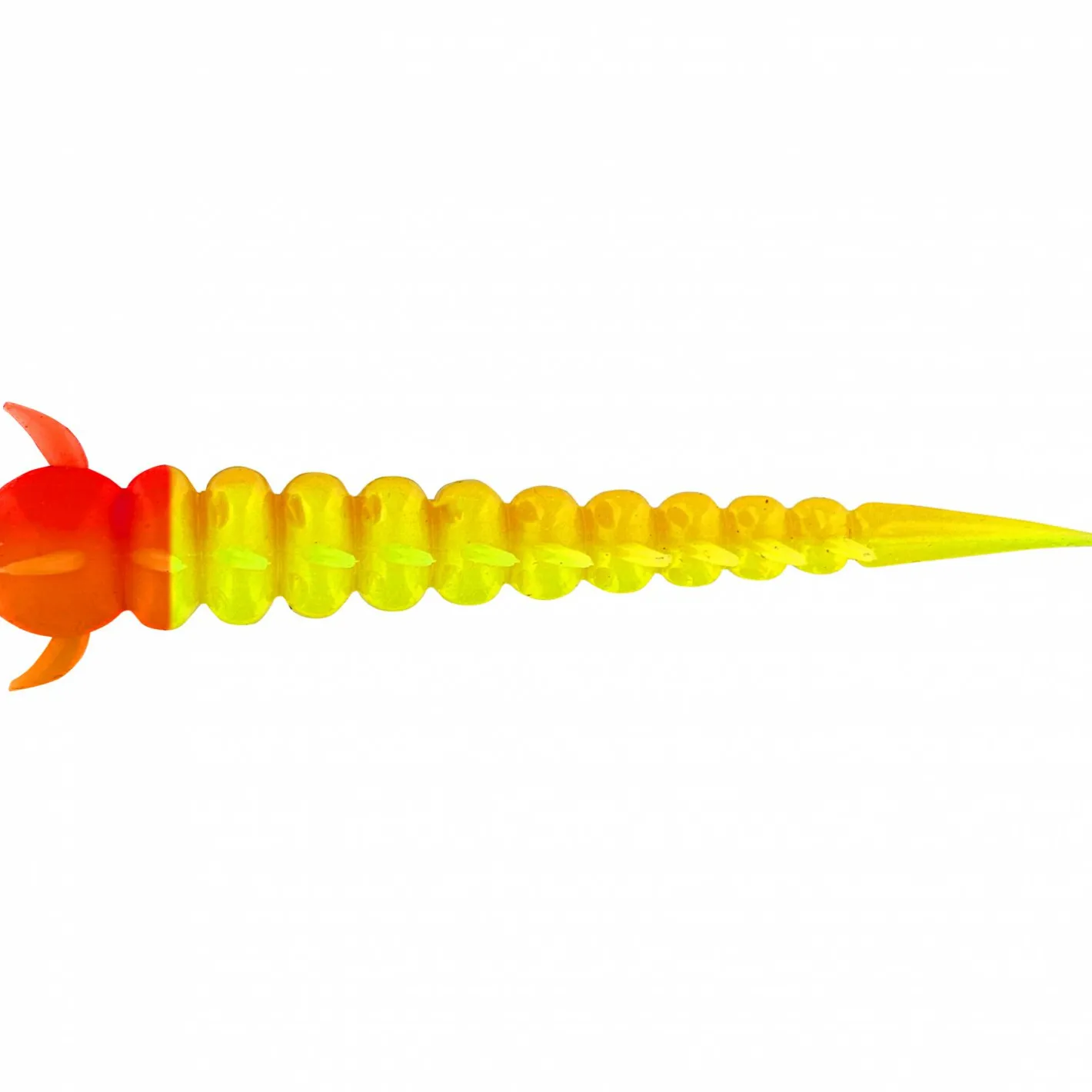 Hot Westin Greedy Worm (Orange/Yellow)