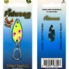 Westin Trout Spoons|Forellenangeln-Zubehör<Mikroköder Fidusen Slim (Black Yellow Clown)