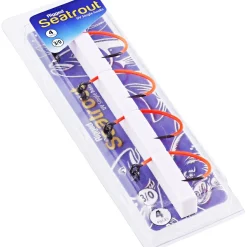 Westin Forellenangeln-Zubehör<Rigged Seatrout Single Hooks (Orange)