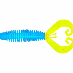 Westin Gummiköder ·Twister<Ringcraw (Baby Blue/Chartreuse)