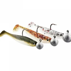 Westin Gummiköder ·Gummifische & Shads|Raubfischangeln Kunstköder<Shadteez Slim R´NR (Clear Water Mix)