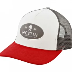 Sale Westin State One Size Cap (Silver Grey/Red)