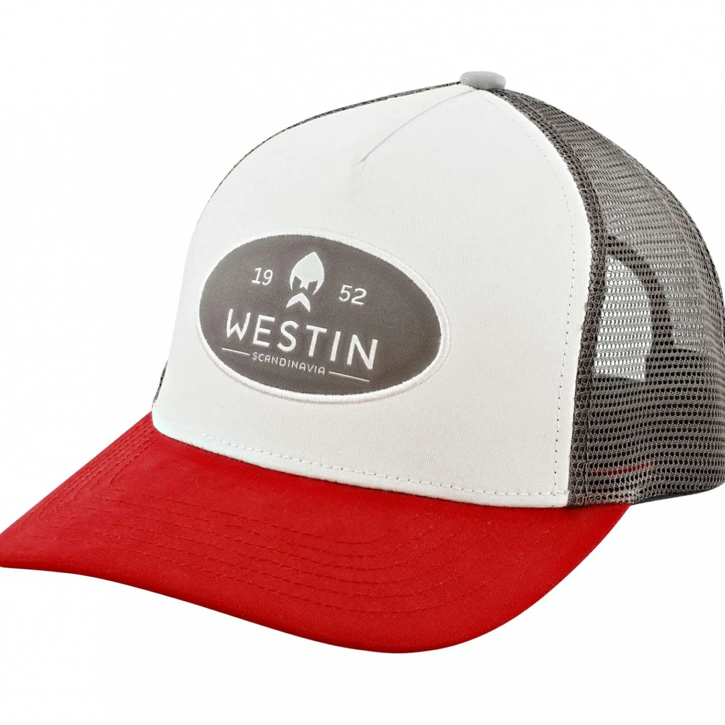 Sale Westin State One Size Cap (Silver Grey/Red)