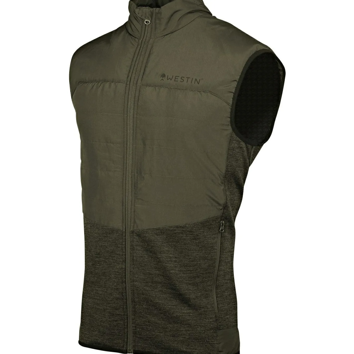 Westin Outdoor- & Anglerwesten<Thermo Knit Vest Herren (Beluga Green)