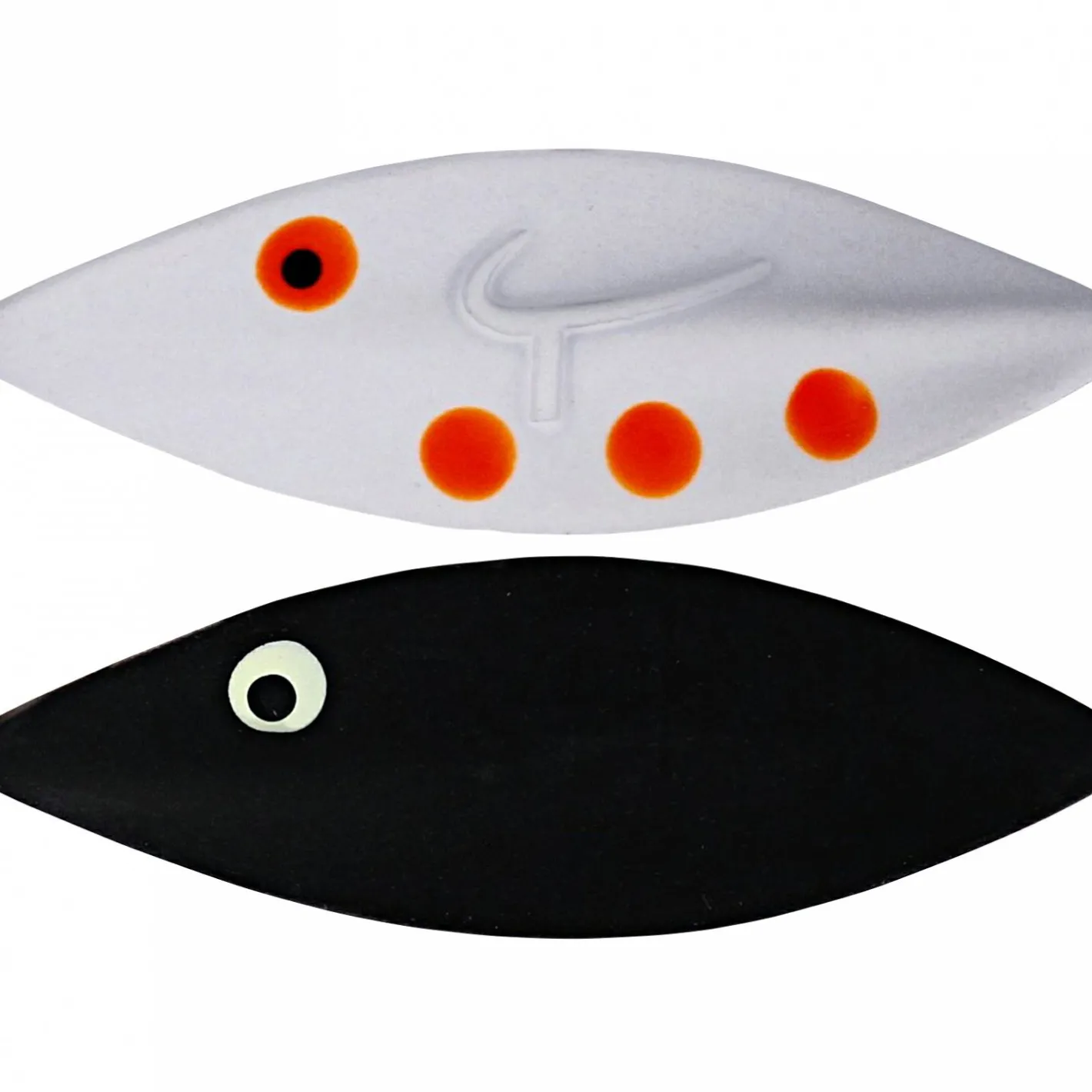 Westin Trout Spoons|Trout Spoons<Twister (Black White Glow)