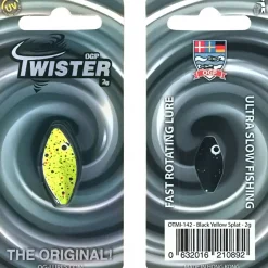 Westin Trout Spoons|Trout Spoons<Twister (Black Yellow Splat)