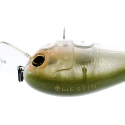 New Westin Wobbler Bassbite Squarebill (Clear Olive)