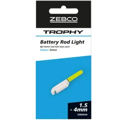 Zebco Bissanzeiger|Bissanzeiger<Trophy Battery Rod Light (Grün)