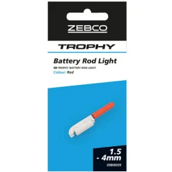 Zebco Bissanzeiger|Bissanzeiger<Trophy Battery Rod Light (Rot)