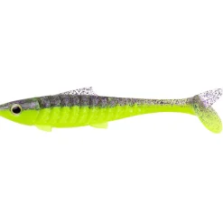 Zeck Gummiköder ·Gummifische & Shads|Raubfischangeln Kunstköder<Baby Rippler (Purple Chartreuse)