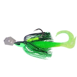 Outlet Zeck Bladed Cat Jig (Acid Green)