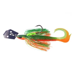 Zeck Chatterbaits<Bladed Cat Jig (Fire Perch)