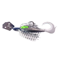 Outlet Zeck Bladed Cat Jig (Silver Shadow)