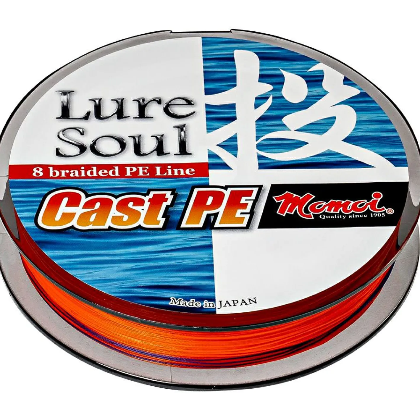 Zeck Geflochtene Schnüre<Momoi Lure Soul PE (Orange, 150 m)