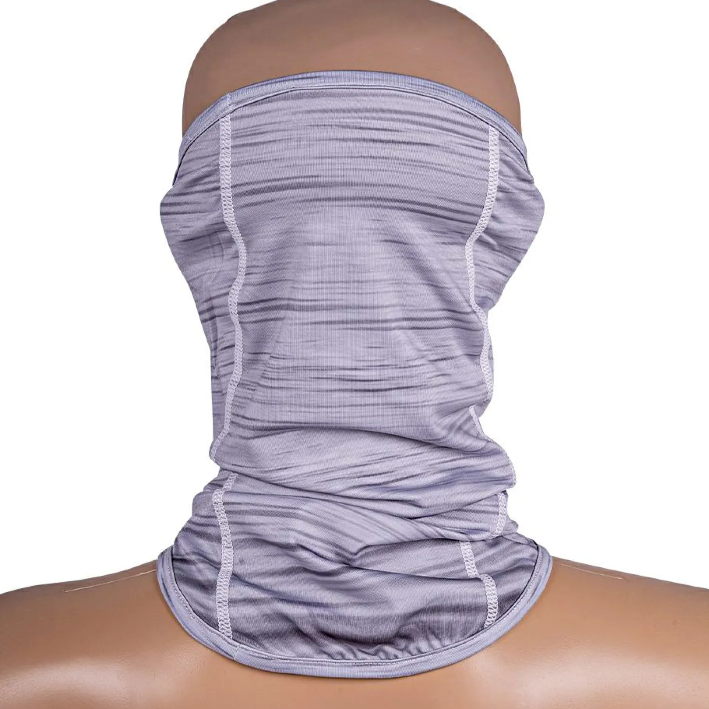 Clearance Zeck UV Neck Gaiter Unisex (Grey Melange)