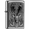 Zippo Insektenschutz & Feuerzeuge<Feuerzeug Hirschkopf